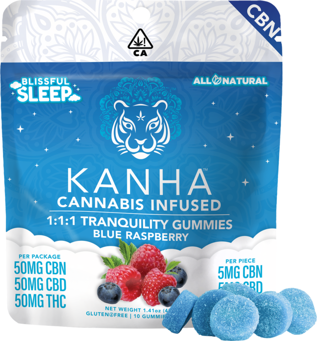 Kanha Tranquility Sleep Gummies | Best CBN Gummies for Sleep