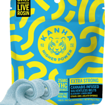Blueberry Lemon Drop Solventless Live Rosin Belts