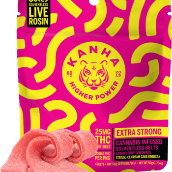 Strawberry Lemonade Solventless Live Rosin Belts