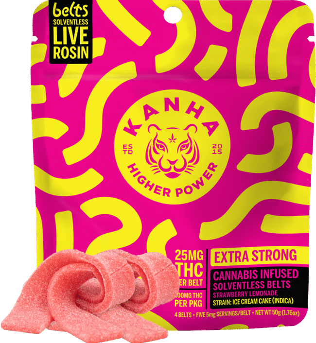 Strawberry Lemonade Solventless Live Rosin Belts