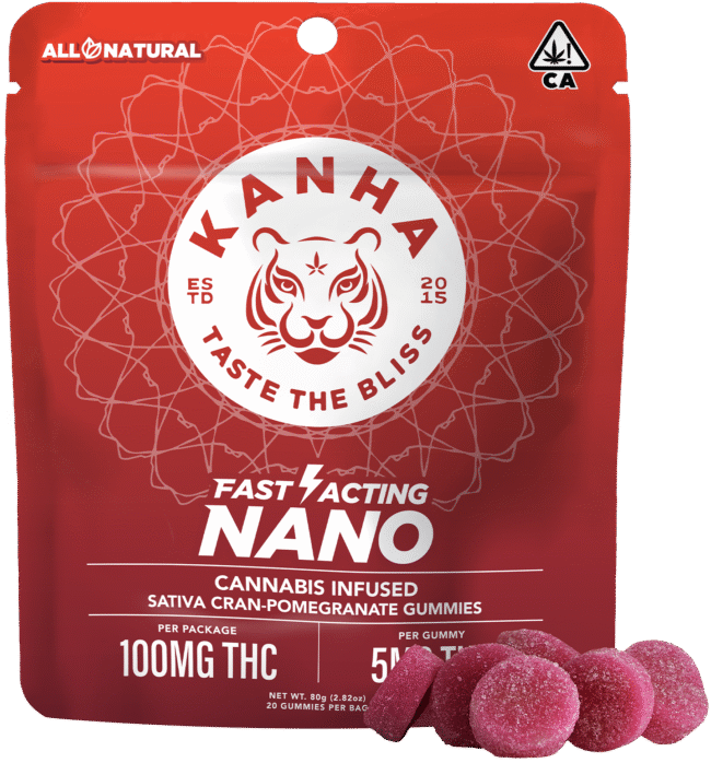 Cran-Pomegranate Punch THC Gummies