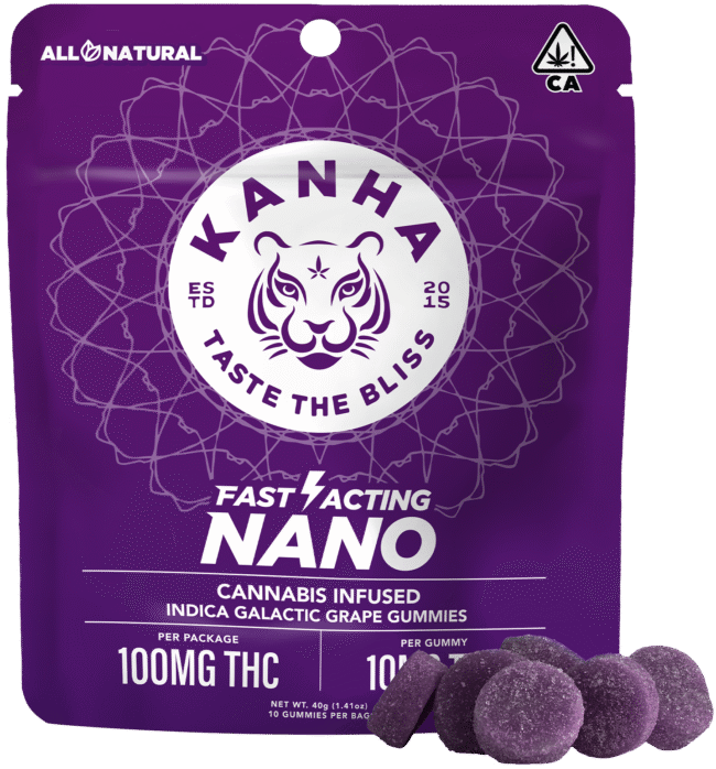 Galactic Grape Indica Gummies