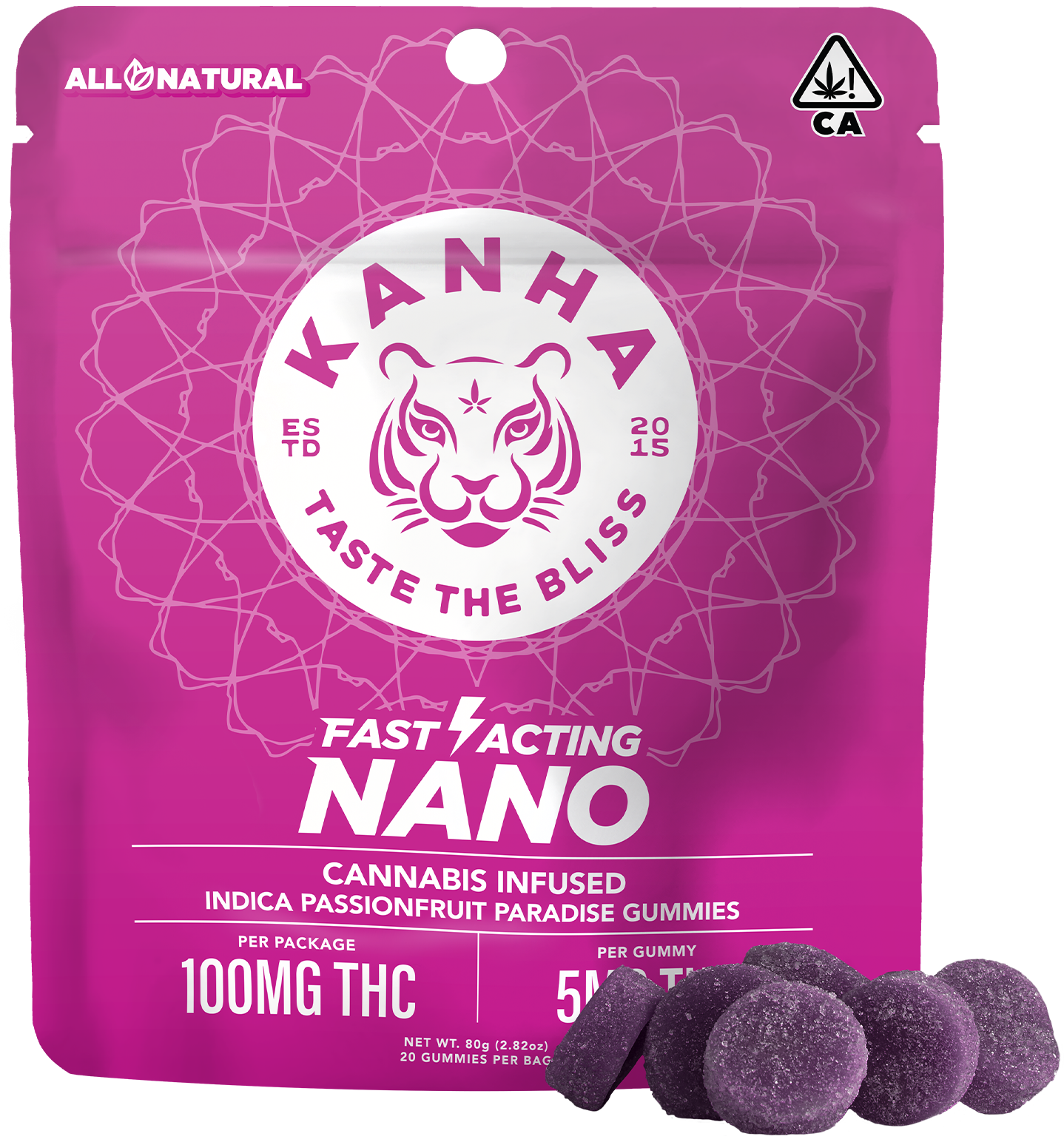 Passionfruit Paradise THC Gummies