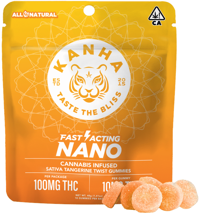 Tangerine Twist Sativa Gummies
