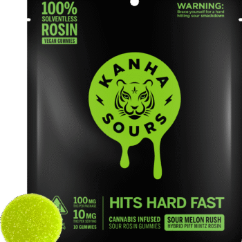 Sour Melon Rush Nano Gummies