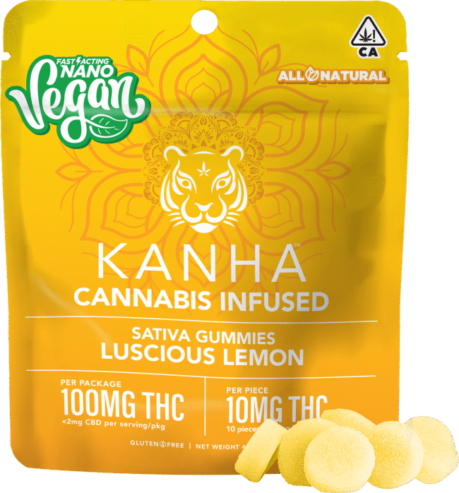 Luscious Lemon Sativa Nano Gummies