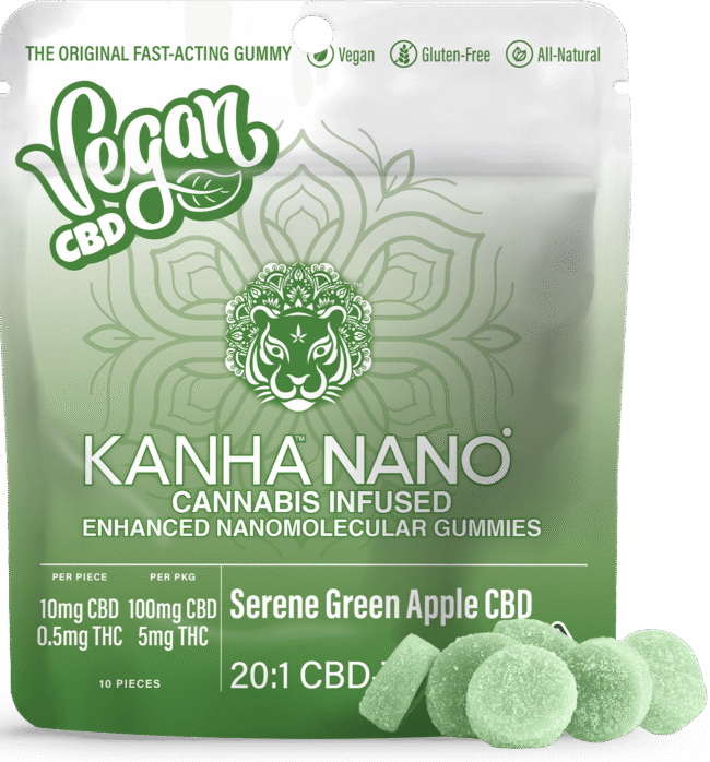Serene Green Apple CBD Gummies